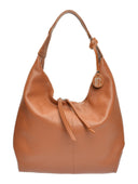 Borsa a tracolla Isabella Rhea Zinia, pelle naturale, Cognac