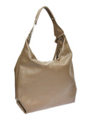 Borsa a tracolla Isabella Rhea Zinia, pelle naturale, Tortora