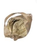 Borsa a tracolla Isabella Rhea Zinia, pelle naturale, Tortora