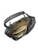 Borsa a tracolla Isabella Rhea Zinia, pelle naturale, Nero