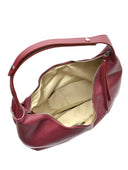 Borsa a tracolla Isabella Rhea Zinia, pelle naturale, rosso ciliegia