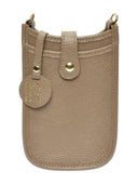 Isabella Rhea Geanta Postas Calina piele naturala Taupe