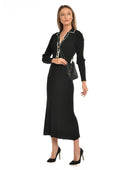 Isabella Rhea Geanta Postas Calina piele naturala Negru