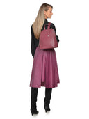 Isabella Rhea Rucsac Magda piele naturala Visiniu