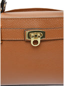 Isabella Rhea Geanta de mana  Melania piele naturala Coniac