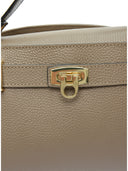 Isabella Rhea Geanta de mana  Melania piele naturala Taupe