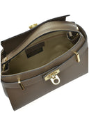 Isabella Rhea Geanta de mana  Melania piele naturala Taupe