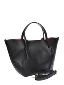 Isabella Rhea Geanta de mana  Tatiana piele naturala Negru