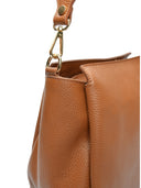 Borsa a tracolla Isabella Rhea Ximena, pelle naturale, Cognac