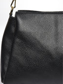 Borsa a tracolla Isabella Rhea Ximena, vera pelle, nera