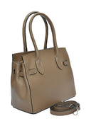 Isabella Rhea Geanta de mana  Yasmine piele naturala Taupe