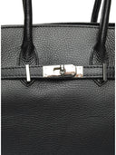 Isabella Rhea Geanta de mana  Yasmine piele naturala Negru