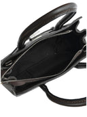 Isabella Rhea Geanta de mana  Yasmine piele naturala Maro inchis