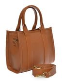 Isabella Rhea Geanta de mana  Zofia piele naturala coniac