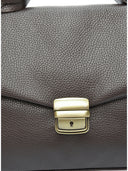 Isabella Rhea Geanta de mana  Cornelia piele naturala Maro inchis