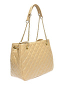 Borsa a tracolla Isabella Rhea Liora, pelle naturale, tortora