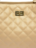 Borsa a tracolla Isabella Rhea Liora, pelle naturale, tortora