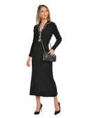 Borsa a tracolla Isabella Rhea Seraphina, pelle naturale, Nero