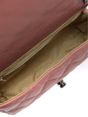 Borsa a tracolla Isabella Rhea Seraphina, pelle naturale, rosa scuro