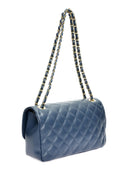 Borsa a tracolla Isabella Rhea Alisa, pelle naturale, blu