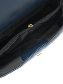 Borsa a tracolla Isabella Rhea Alisa, pelle naturale, blu