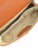 Borsa a tracolla Isabella Rhea Alisa, pelle naturale, Cognac