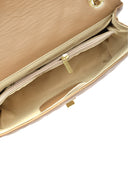 Borsa a tracolla Isabella Rhea Alisa in pelle naturale Taupe