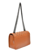 Borsa a tracolla Isabella Rhea Dasha, pelle naturale, Cognac
