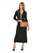 Borsa a tracolla Isabella Rhea Dasha, pelle naturale, Cognac