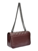 Borsa a tracolla Isabella Rhea Dasha, pelle naturale, rosso ciliegia