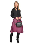 Isabella Rhea Geanta de mana  Hilda piele naturala Negru