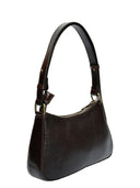 Isabella Rhea Geanta de umar Ursula piele naturala Maro inchis