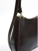 Isabella Rhea Geanta de umar Ursula piele naturala Maro inchis