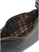 Isabella Rhea Geanta de umar Ursula piele naturala Maro inchis