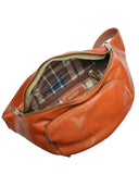 Isabella Rhea Geanta Postas Anouk piele naturala Coniac