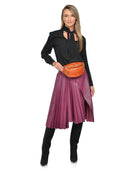 Isabella Rhea Geanta Postas Anouk piele naturala Coniac