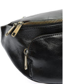 Isabella Rhea Geanta Postas Anouk piele naturala Negru