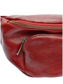 Isabella Rhea Geanta Postas Anouk piele naturala Rosu