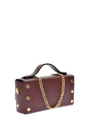 Isabella Rhea Geanta de mana  Isolde piele naturala Bordo