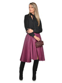 Isabella Rhea Geanta de mana  Isolde piele naturala Bordo