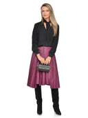 Isabella Rhea Geanta de mana  Isolde piele naturala Negru