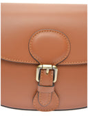 Isabella Rhea Geanta Postas Lisette piele naturala coniac