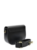 Isabella Rhea Geanta Postas Lisette piele naturala Negru