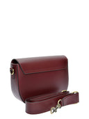 Isabella Rhea Geanta Postas Lisette piele naturala Visiniu