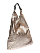 Isabella Rhea Geanta de umar Carlotta piele naturala Bronz