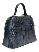 Isabella Rhea Geanta de mana  Miroslava piele naturala Albastru inchis