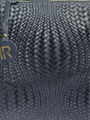 Isabella Rhea Geanta de mana  Miroslava piele naturala Albastru inchis