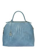 Isabella Rhea Geanta de mana  Miroslava piele naturala Albastru deschis