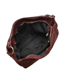 Isabella Rhea Geanta de umar Mili piele naturala Visiniu