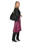 Isabella Rhea Geanta de umar Marissa piele naturala Negru